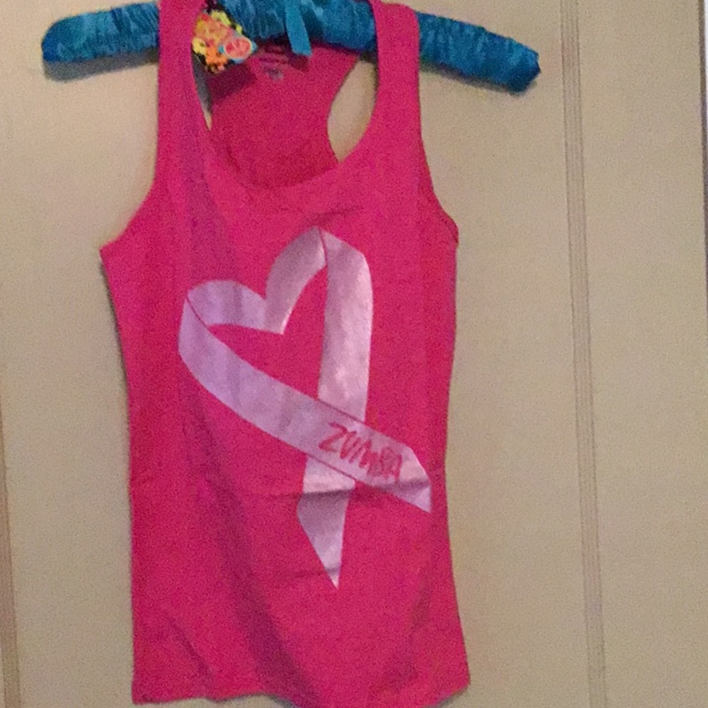 Zumba Party in Pink tank top
